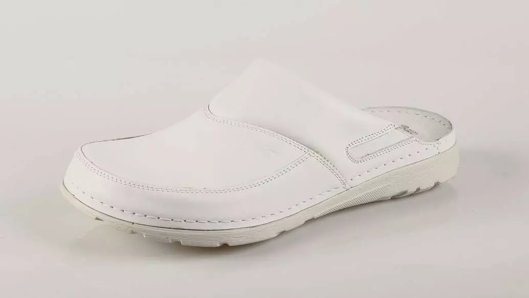 Batz PETER – muške klompe bijele boje – VV obuća trgovina - bočno