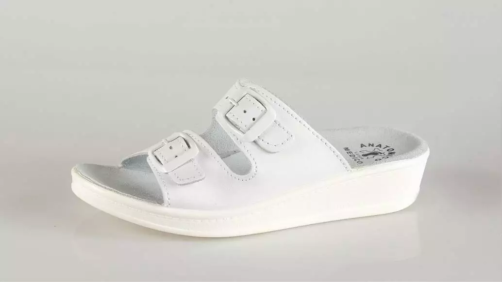 Fratelli Babb D01 – ženske natikače bijele boje – VV o…