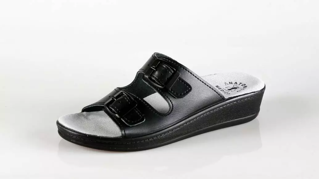 Fratelli Babb D01 – ženske natikače crne boje – VV obu…