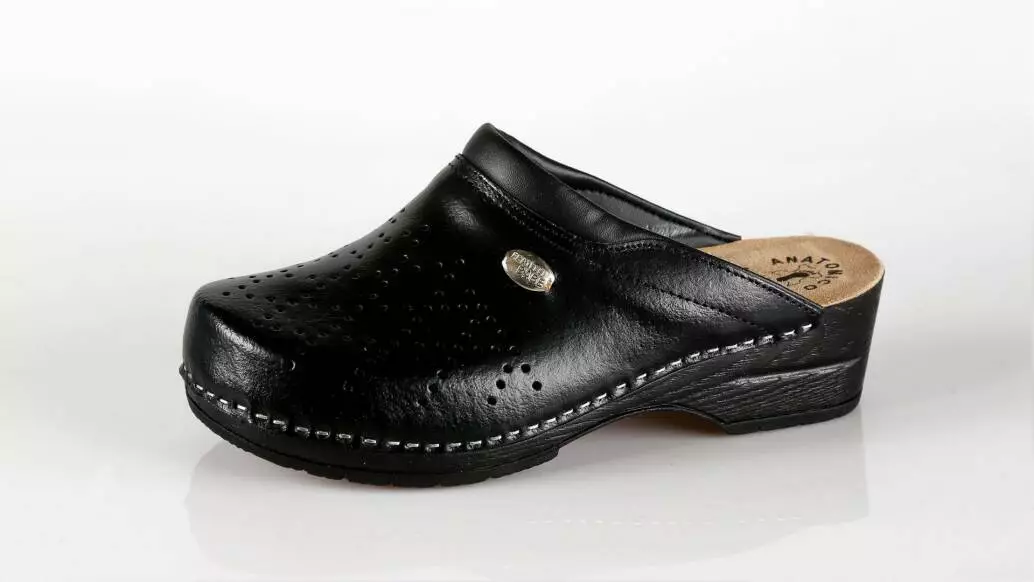 Fratelli Babb D23 – crna ženska klompa – VV obuća trg…