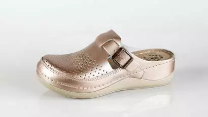 Ženska klompa D300 Fratelli Babb Bronza