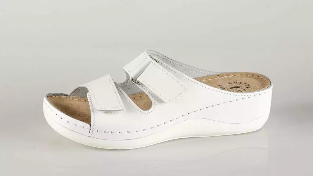 Fratelli Babb D303 – bijela ženska natikača – VV obu…