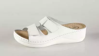 Ženska natikača D303 Fratelli Babb Bijela