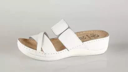 Ženska natikača D304 Fratelli Babb Bijela