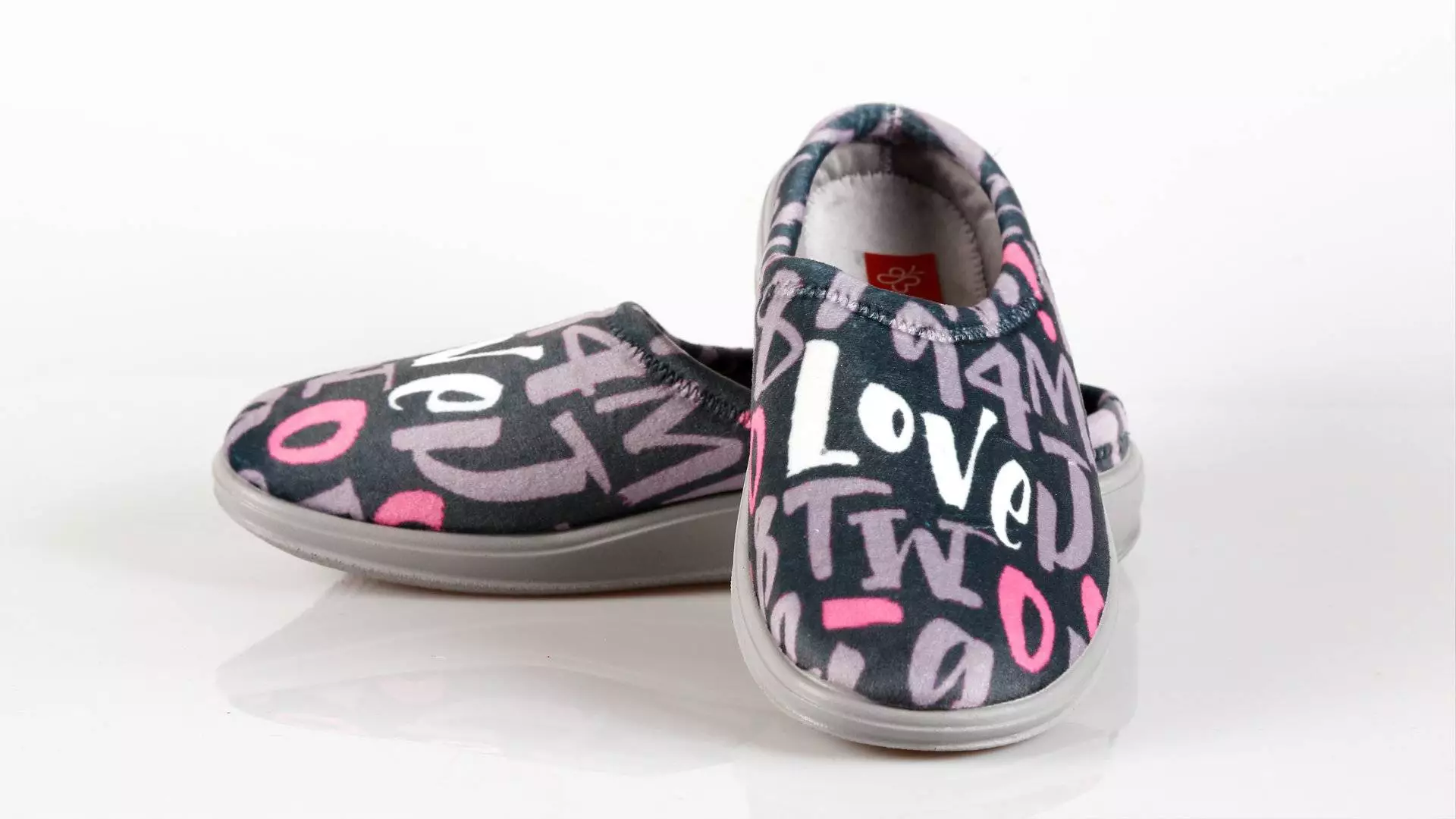 MilaMi 4LOVE GREY – ženska papuča – VV obuća trgovina