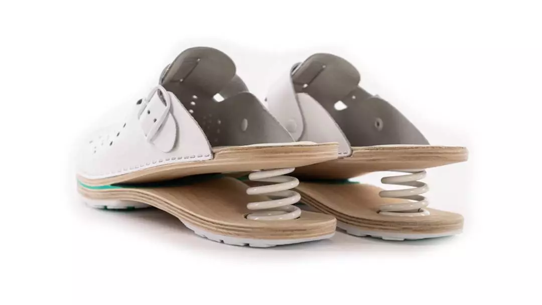 Ženska feder klompa F01 Biancomolina Cvjetna 2 – VV obuća