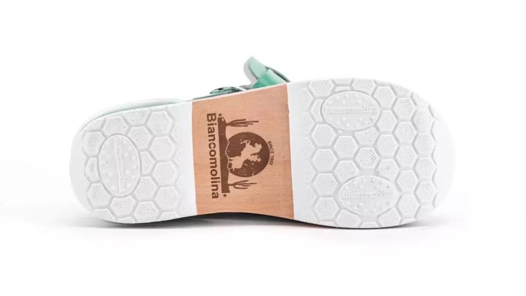 Ženska zračna klompa A01 Biancomolina Zelena– VV obuća