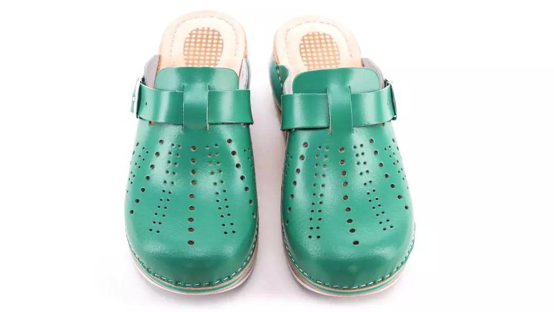 Ženska zračna klompa A01 Biancomolina Zelena– VV obuća