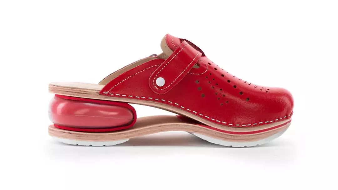 Ženska zračna klompa A01 Biancomolina Crvena