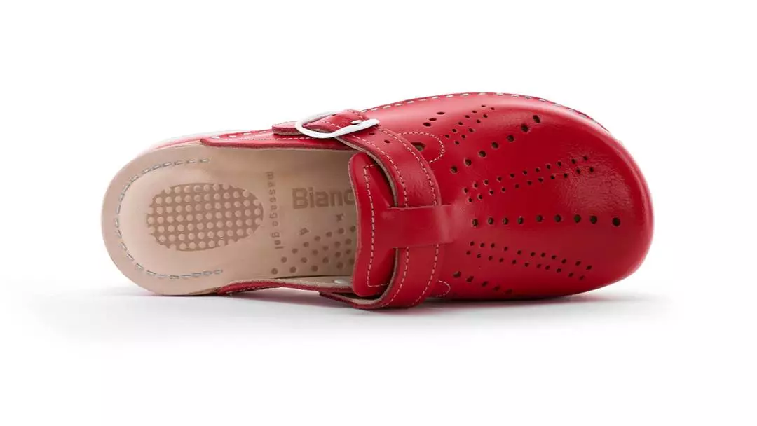Ženska zračna klompa A01 Biancomolina Crvena