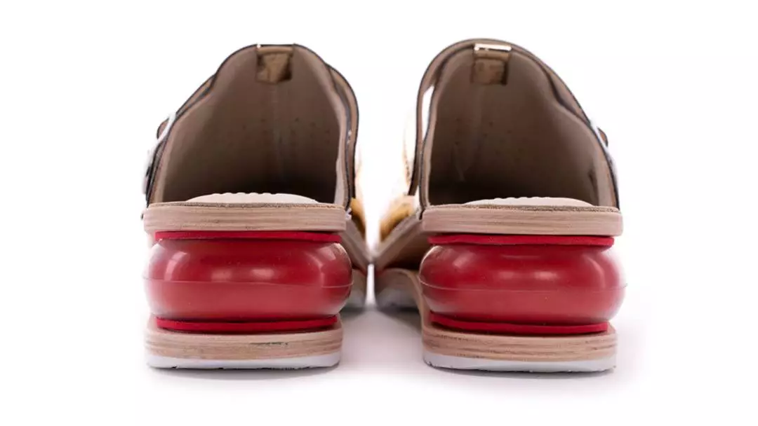 Ženska zračna klompa A06 Biancomolina Zlato