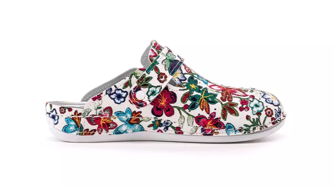 Ženska Free-step klompa PU03 Biancomolina Cvjetna 1