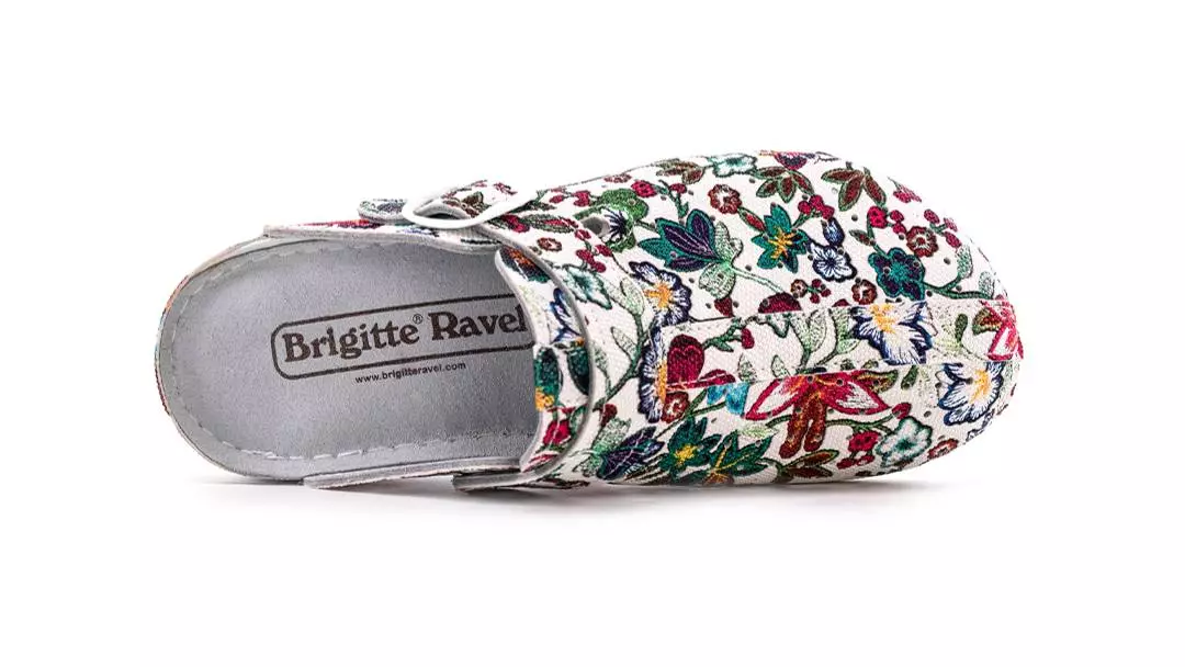 Ženska Free-step klompa PU03 Biancomolina Cvjetna 1