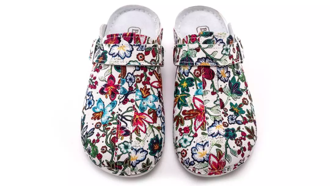 Ženska Free-step klompa PU03 Biancomolina Cvjetna 1