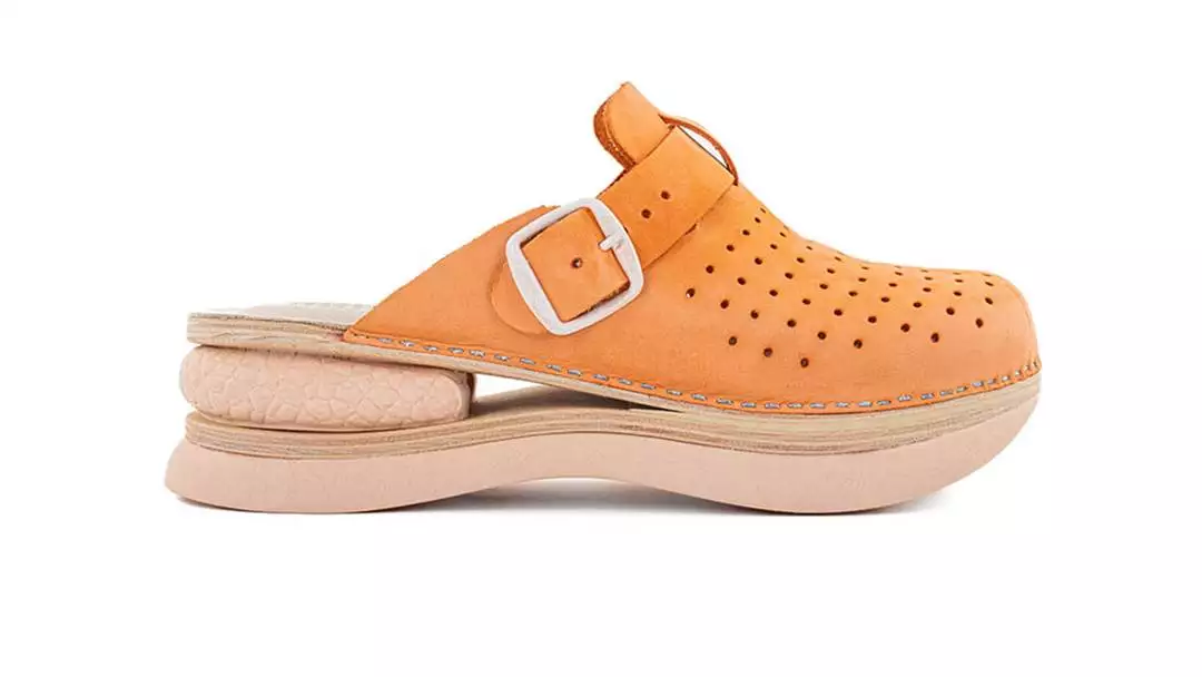 Ženska zračna klompa AA01 Biancomolina Narančasta