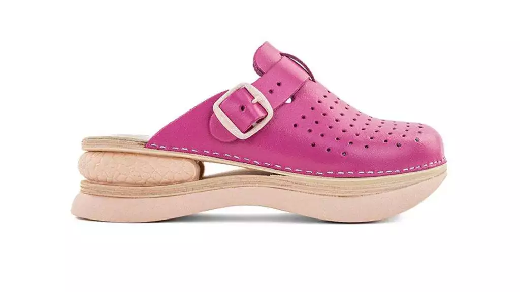 Ženska zračna klompa AA01 Biancomolina Pink